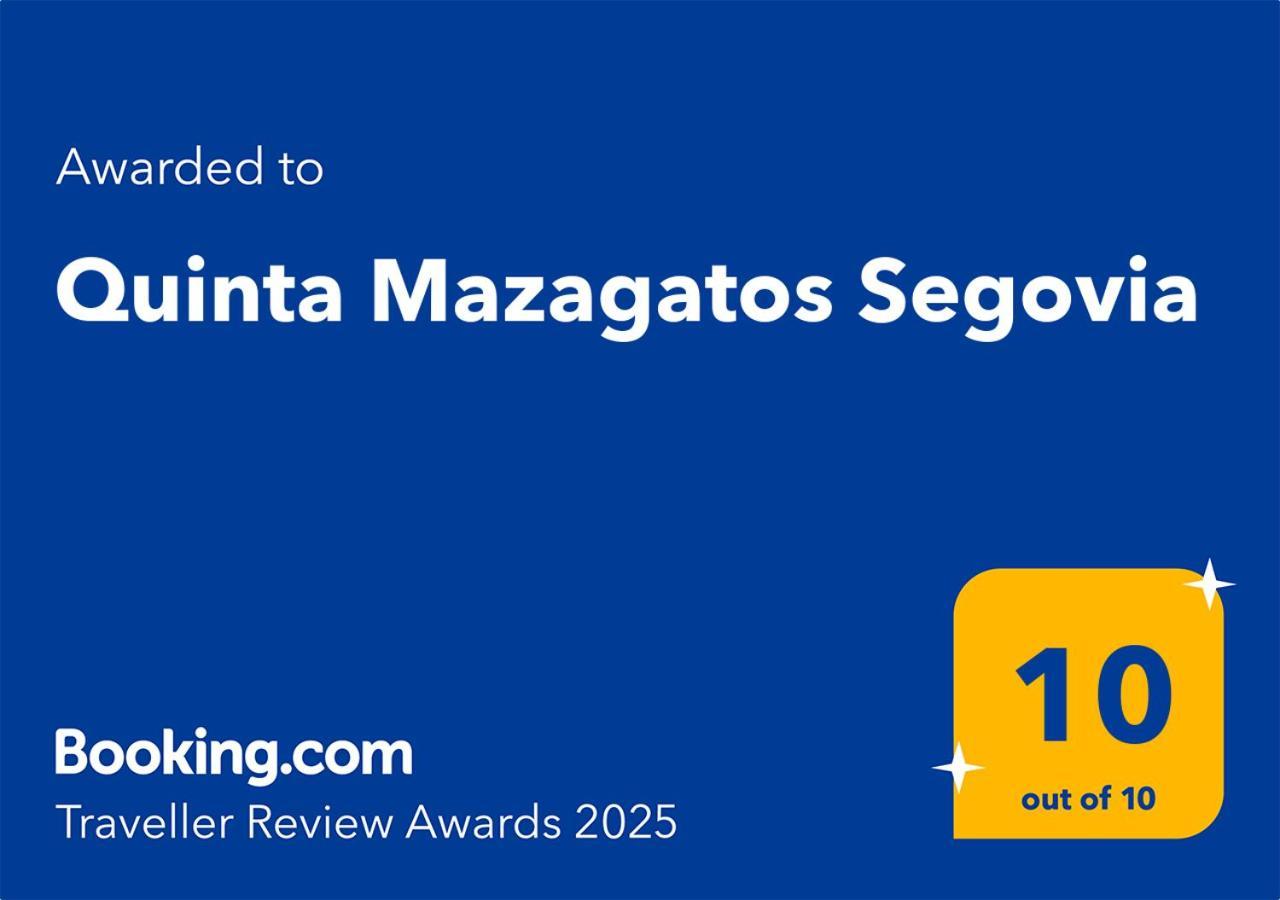 فيلا Quinta Mazagatos Segovia لا لاستريلا المظهر الخارجي الصورة